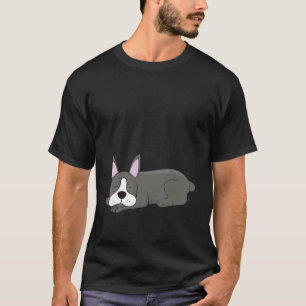 Pajamas Snooze Light Boston Terrier Sleep T-Shirt