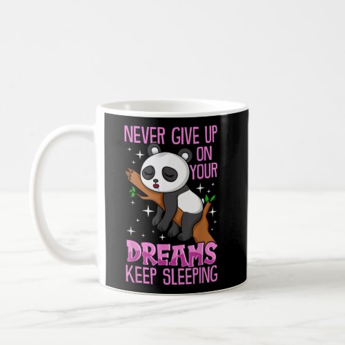 Pajamas Top Pajama Sleeg Panda Bear Coffee Mug