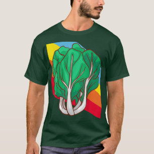 Pak Choi Vegetables Food Vegan Vegetarian  T-Shirt