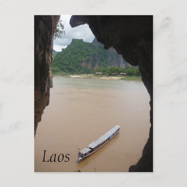 pak ou boat postcard (Front)