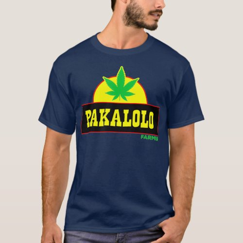 Pakalolo Hawaiian Farmer Pot Leaf T_Shirt