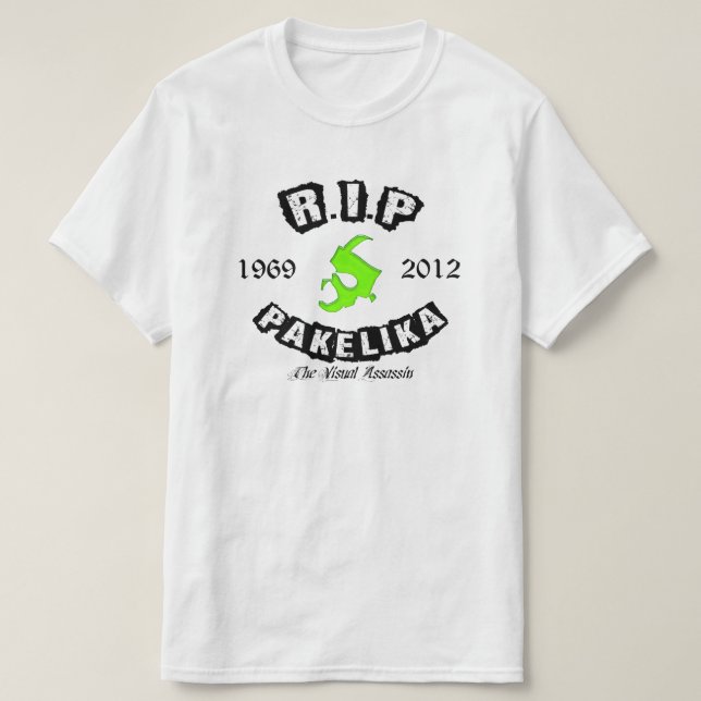 Pakelika Green Mask Tribute T-Shirt | Zazzle