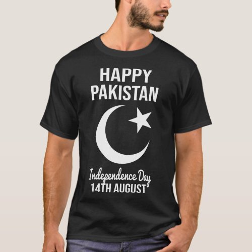 Pakistan 14th August Independence Day Pakistani Fl T_Shirt