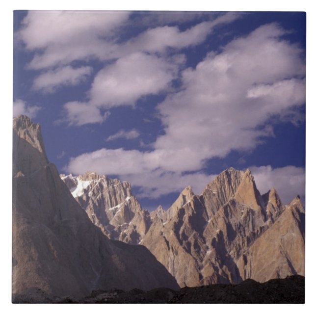 Pakistan, Baltoro Muztagh Range, Grand Cathedral Tile (Front)