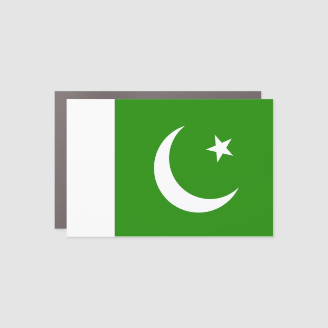Pakistan Car Magnet (Front)
