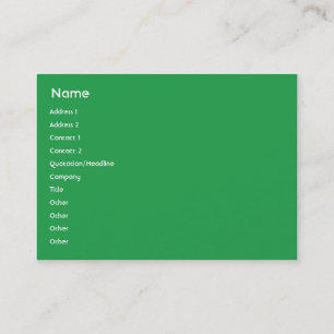 Pakistan - Chubby Business Card