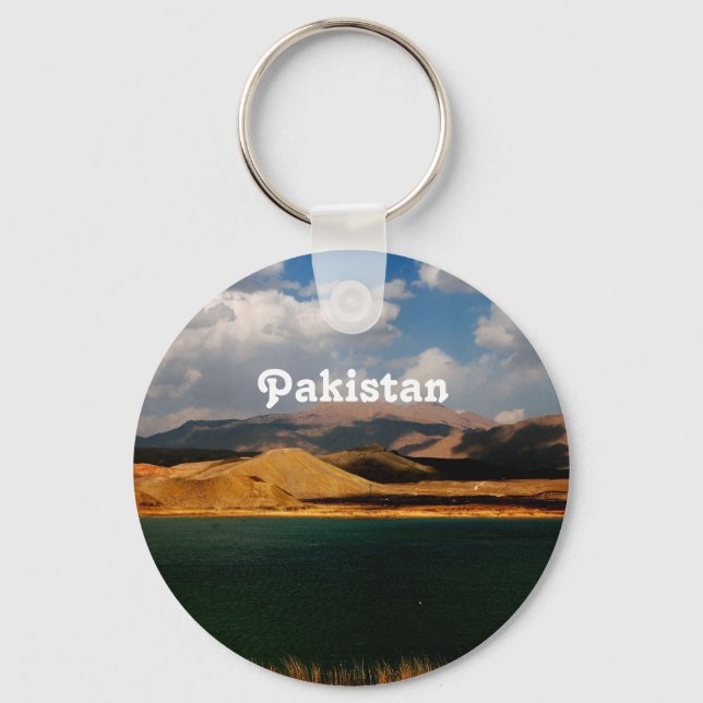 Pakistan Countryside Keychain (Front)