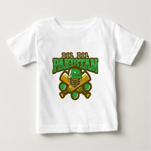 Pakistan Cricket Baby T_Shirt