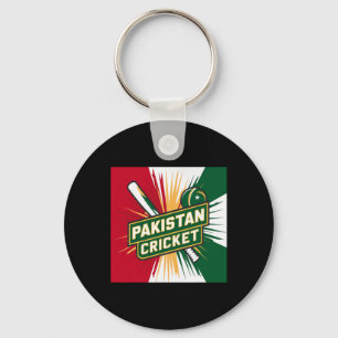 Pakistan Cricket Jersey Cricket Flag Of Pakistan 1 Keychain