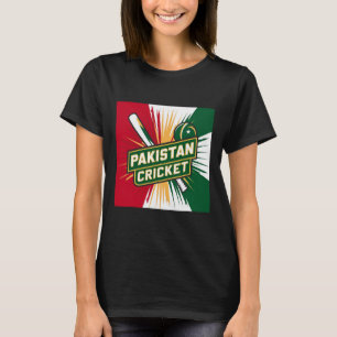 Pakistan Cricket Jersey Cricket Flag Of Pakistan 1 T-Shirt