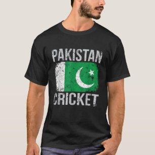 Pakistan Cricket Pakistani Flag Cricket T Shirt