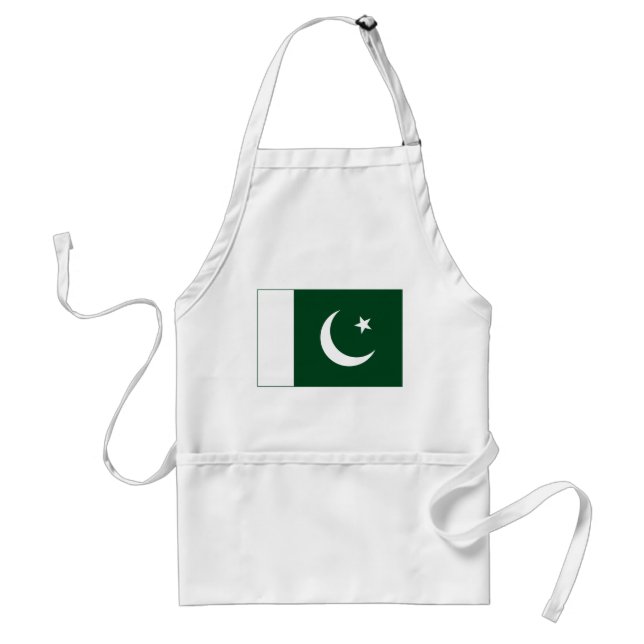 Pakistan Flag Adult Apron (Front)