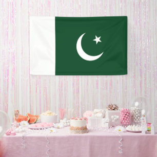 Pakistan flag banner