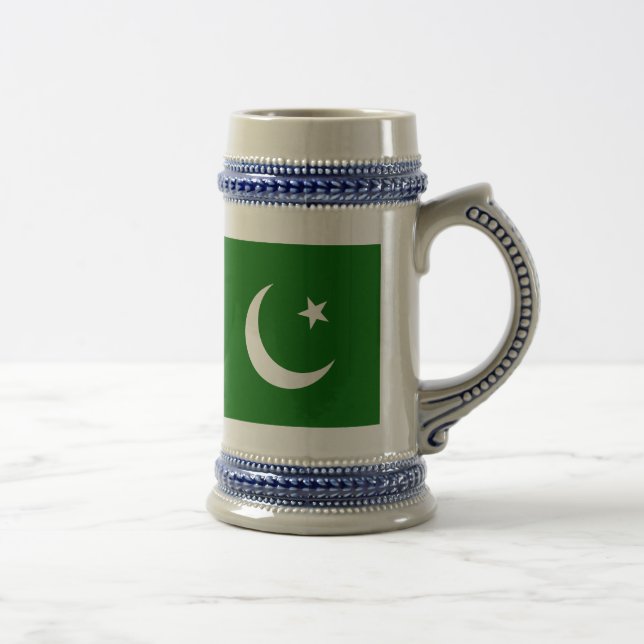 Pakistan Flag Beer Stein (Right)