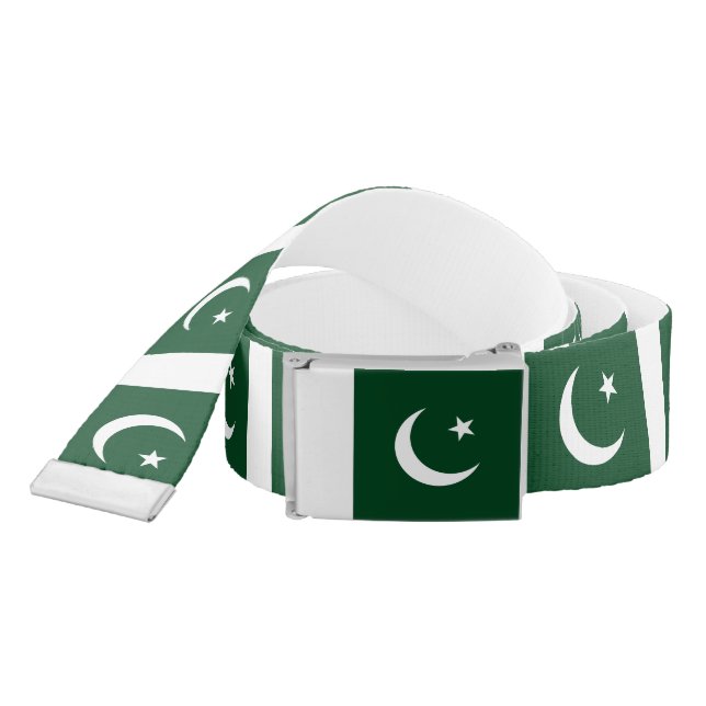 Pakistan Flag Belt (Snake)