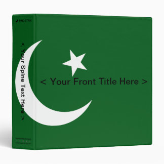 Pakistan Flag Binder