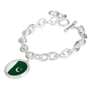 Pakistan flag bracelet