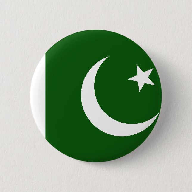 Pakistan Flag Button (Front)