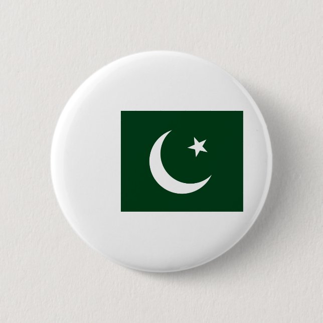 Pakistan Flag Button (Front)