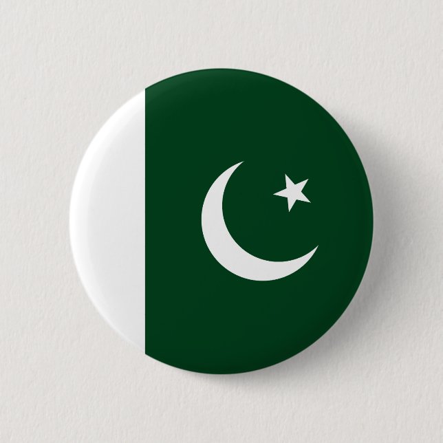 Pakistan Flag Button (Front)