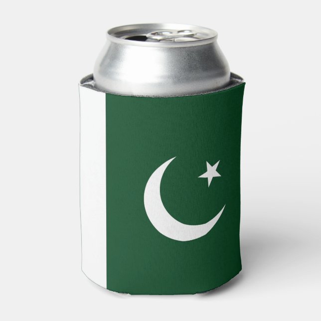 Pakistan Flag Can Cooler (Can Front)