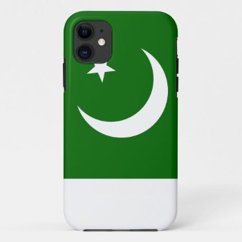 Pakistan Flag Iphone 11 Case by FlagWare at Zazzle
