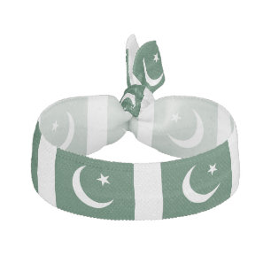 Pakistan Flag Elastic Hair Tie