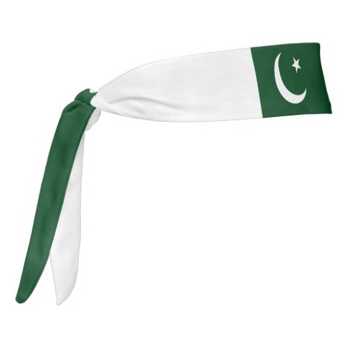 Pakistan Flag Elegant Patriotic Tie Headband