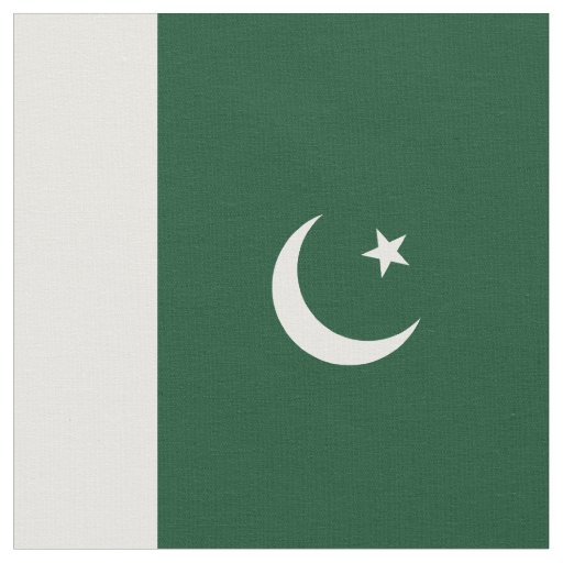 Pakistan flag fabric