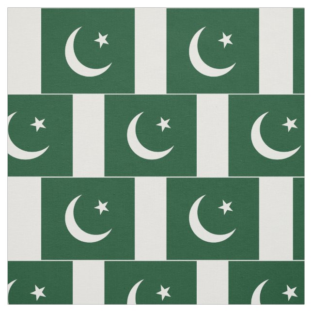 Pakistan Flag Fabric (Swatch)