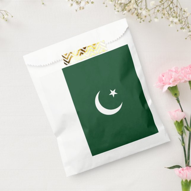 Pakistan flag favor bag (Sealed)