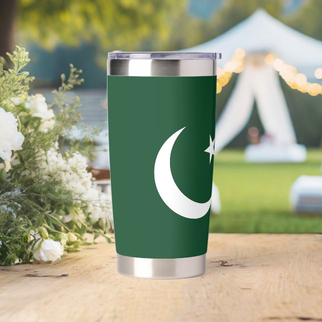 Pakistan flag insulated tumbler (Wedding)