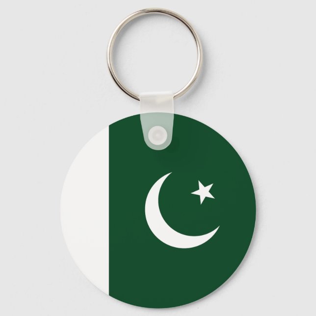 Pakistan Flag Keychain (Front)