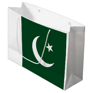 Pakistan Flag Large Gift Bag