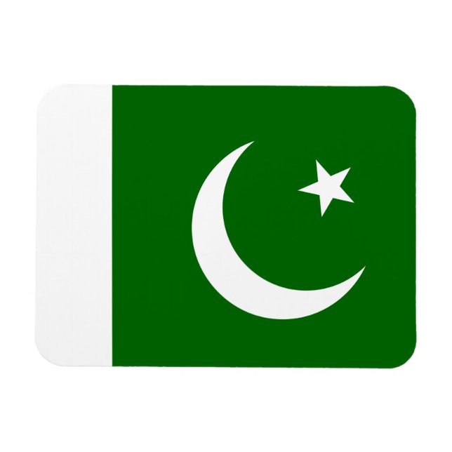 Pakistan Flag Magnet (Horizontal)