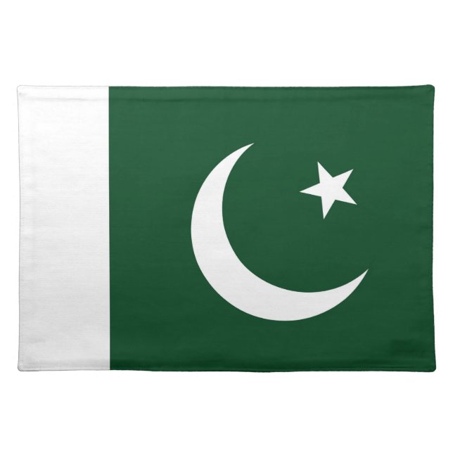 Pakistan Flag MoJo Placemat (Front)
