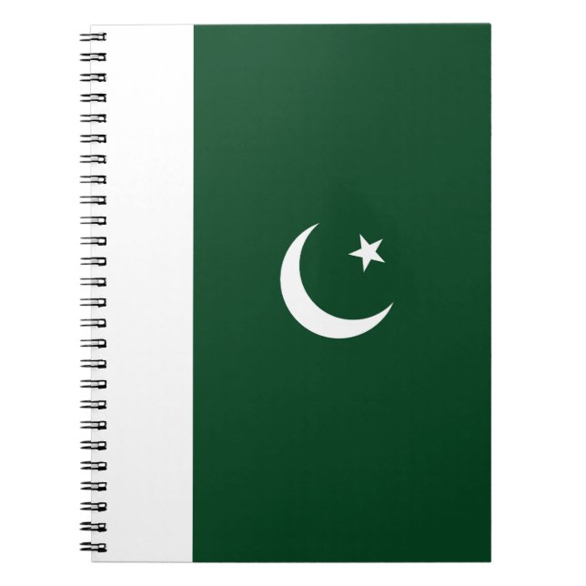 Pakistan flag notebook (Front)