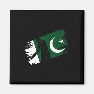 Pakistan Flag Pakistan Cricket Fan Player Coach Um Magnet