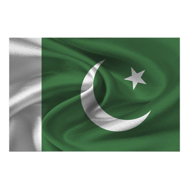 Pakistan Flag Photo Print (Front)
