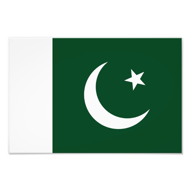 Pakistan Flag Photo Print (Front)