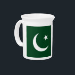 Pakistan Flag Pitcher<br><div class="desc">Serve your favorite beverages in style with this Pakistan Flag Pitcher, a beautiful and functional piece that adds a patriotic touch to any gathering! Designed with both elegance and practicality in mind, this pitcher features a vibrant and detailed print of the Pakistan flag, making it an eye-catching addition to your...</div>