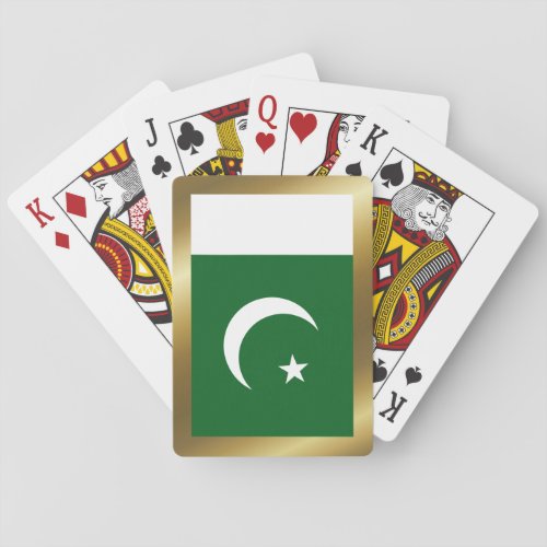 Pakistan Flag Playing Cards