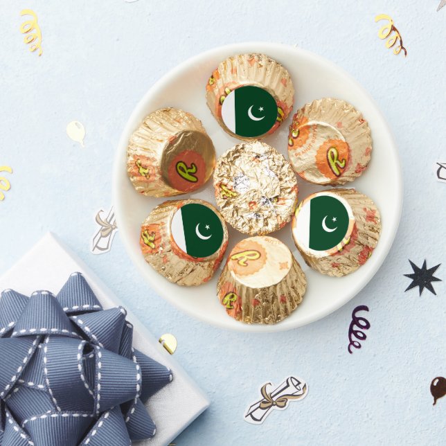 Pakistan flag reese's peanut butter cups (Party)
