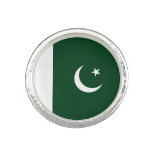 Pakistan flag ring