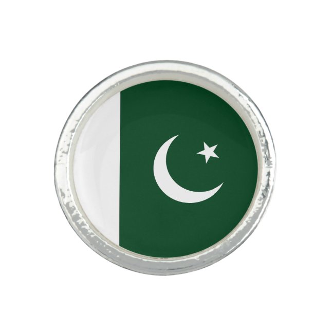 Pakistan Flag Ring (Front)