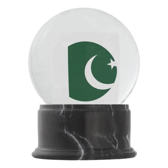 Pakistan Flag Snow Globe | Zazzle