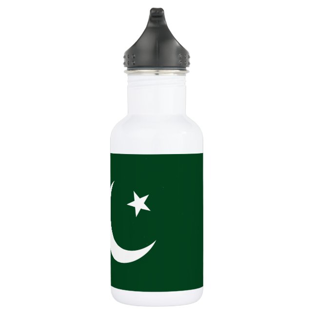 Pakistan Flag Stainless Steel Water Bottle (Right)