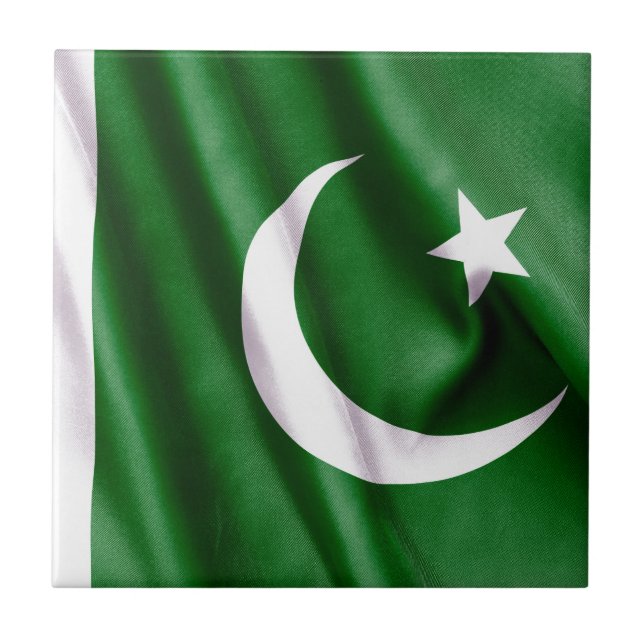 Pakistan Flag Tile (Front)