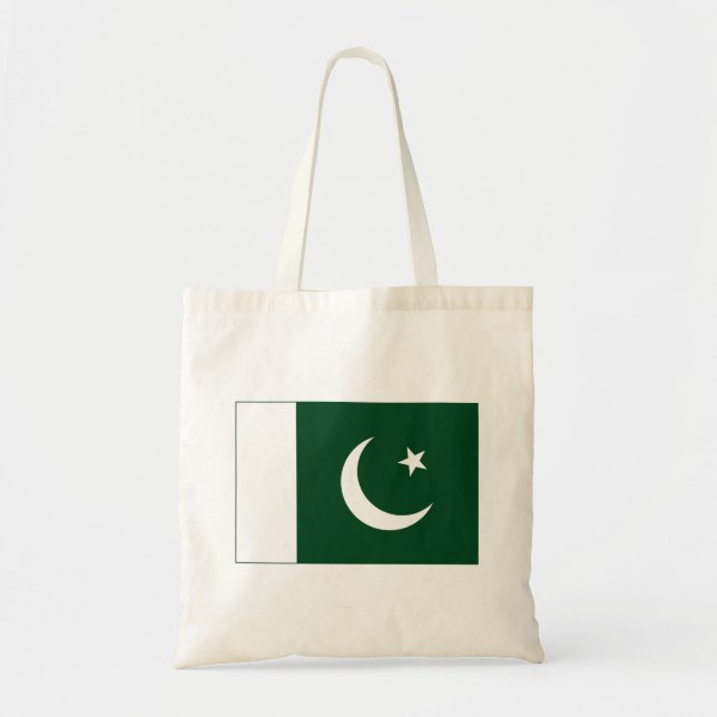 Pakistan Flag Tote Bag (Front)
