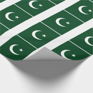 Pakistan Flag Wrapping Paper